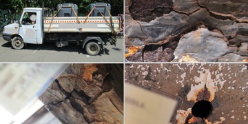 Stav vozidla jedoucího v režimu ADR byl mírně řečeno úděsný