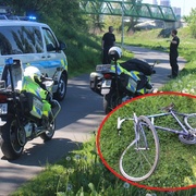 Senior na kole srazil a zranil dítě