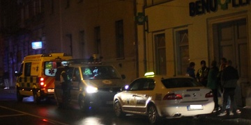 Taxík srazil těžce opilého Moldavce