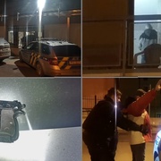 "Ta zlá pistole sama několikrát vystřelila a trefila auto strážných! Fakt, věřte mi!"