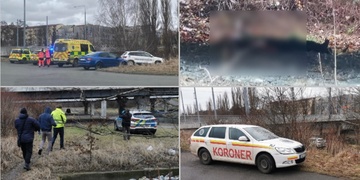 Na Rokycanské třídě pod mostem nalezli mrtvého muže