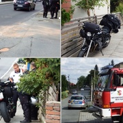 Malé dítě vběhlo motorkářům do cesty