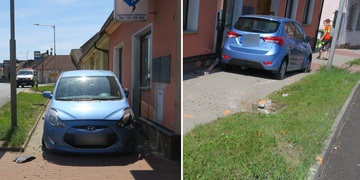 Řidič za jízdy omdlel
