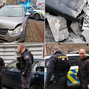 Zfetovaný a opilý muž najel autem do zdi