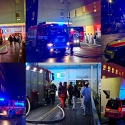 Požár ve Fakultní nemocnici Plzeň