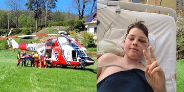 Veliké poděkování za záchranu života mého syna Matyáše