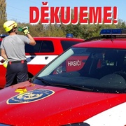 Díky za vodu, hasiči!