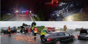 Čelní střet i nedání přednosti