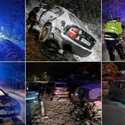 Dnešní večerní nehody v Plzni - šest současně!