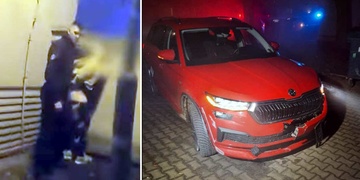 Ranní motoristické vystoupení na parkovišti Area Bory se muži moc nevyplatilo