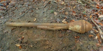 Nález panzerfaustu u Chudenína