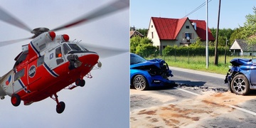 Čelní střet dvou aut, na místě šest zraněných včetně dvou dětí