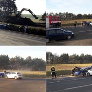 Střet čtyř vozů na Varské
