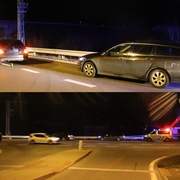 Střet dvou vozů i sražený chodec