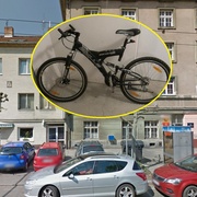 Toto kolo ukradli v Plzni v Bezovce před lékárnou