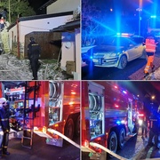 Požár v Plzni - Liticích