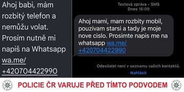 „Ahoj mami, ahoj babičko, mám rozbitý telefon!“