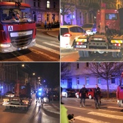 Nákladní vůz srazil a těžce zranil ženu na přechodu