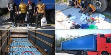 Migranti z Afghanistánu vnikli do kamionu bez vědomí řidiče