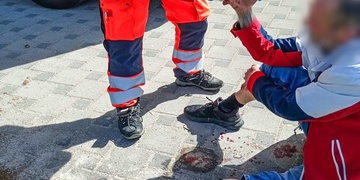 Chodec nadýchal téměř tři promile a cyklista byl zřízený tak, že dechovku ani nezvládl