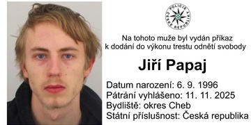 Jiří Papaj je v celostátním pátrání