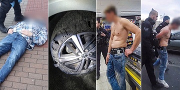 První si ustlal na chodníku, druhý jel s 1,7 promile autem a třetí polonahý řádil v samoobsluze