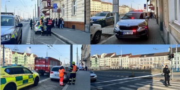 Policie uzavírá Borskou ulici a evakuuje hotel Viktoria
