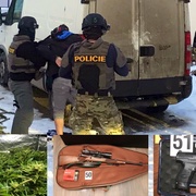 Zásah policie v Letkově