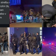 Obrovské policejní manévry spustilo oznámení o střelbě a provolávání hesla “Alahu Akbar”