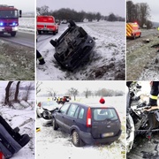 Ráno plné dopravních nehod