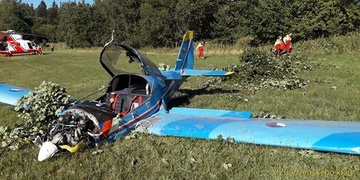 Devatenáctiletý pilot havaroval s letadlem