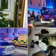 Pod vlivem alkoholu i drog si muž zapálil byt