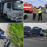 Řidič kamionu vážně zranil dívku, pomoc jí ale neposkytl