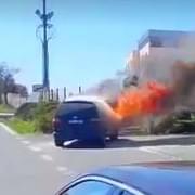 Požár auta