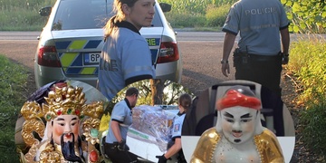 Nález starožitného domácího oltáře