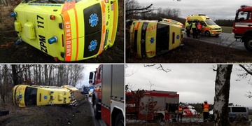 U Plzně havarovali záchranáři