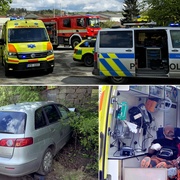 Těžce opilý řidič boural v Plzni Božkově
