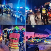 Muž si s úmyslem spáchat sebevraždu lehl pod přijíždějící auto