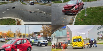 Střet vozů na Folmavské