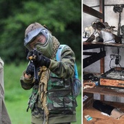 Noční požár na dětském airsoftovém táboře