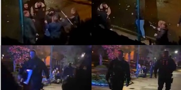 Noční hromadná rvačka skončila zadržením zápasníka Clash MMA