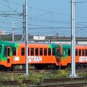 Vykradené vlaky GW Train Regio na nádraží v Plzni