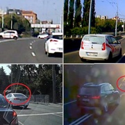 Křižovatkou "na prase", nebezpečné předjíždění  i ohrožení zásahového vozu hasičů