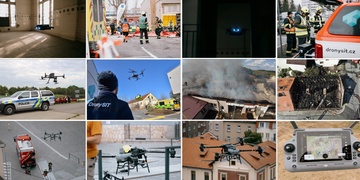 Bez dronů se dnes složky IZS již neobejdou