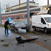 Nehoda na křižovatce Skvrňanská x Vejprnická