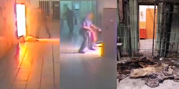Vězni během jednoho dne zapálili dvě cely