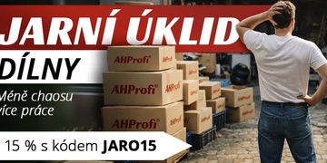 Jarní úklid dílny: Bordel je tichý pachatel, udělejte mu rázný konec