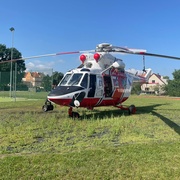 K opařenému miminku letěl vrtulník LZS
