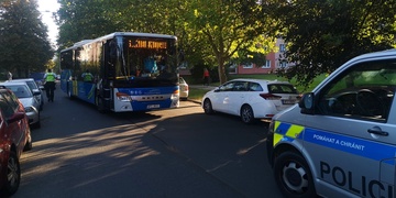 Autobus na Doubravce srazil dítě