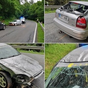 Auto rolovalo svahem